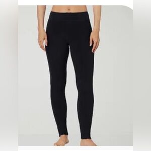 Women's Black Leggings Fleece Lined (2 Pair)